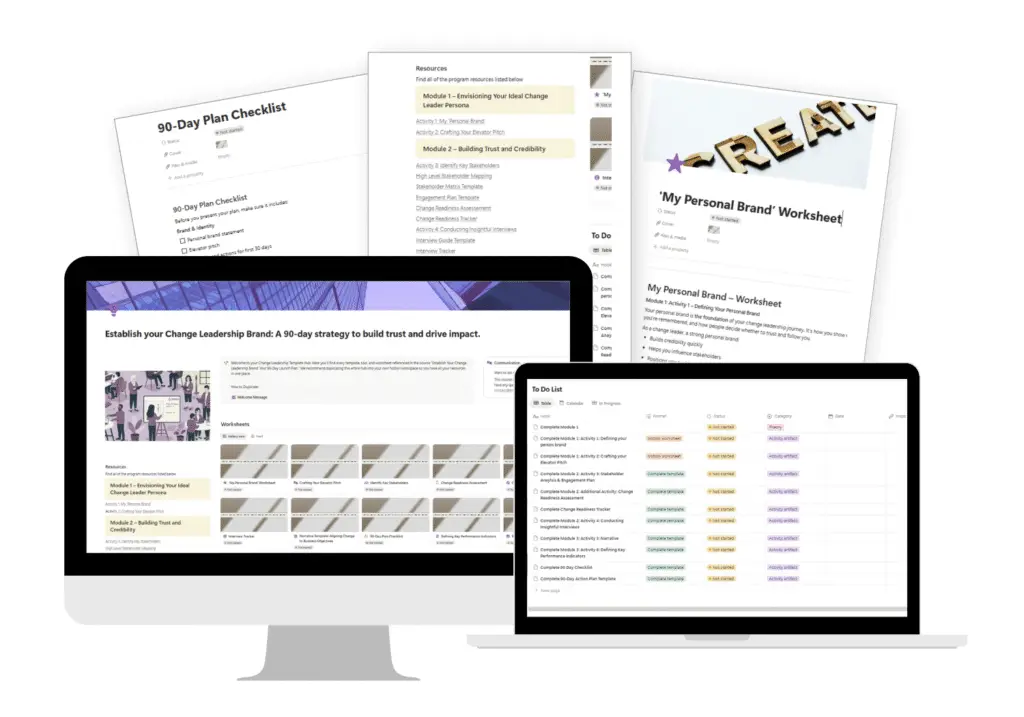 ecp notion templates